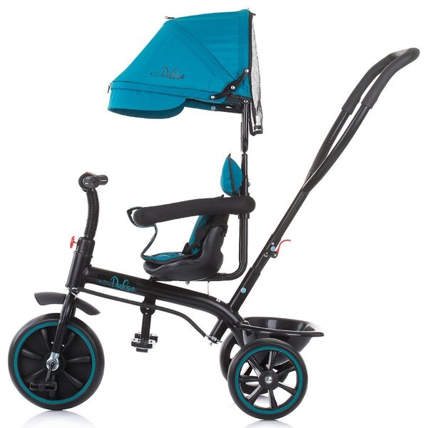 Tricicleta Chipolino Pulse avocado, Culoare: Turcoaz