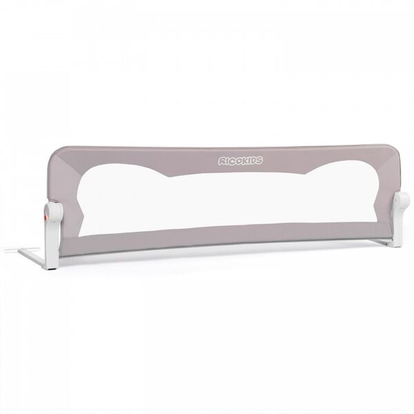 Bariera de protectie pentru pat 150 x 35 x 42 cm Ricokids - Gri
