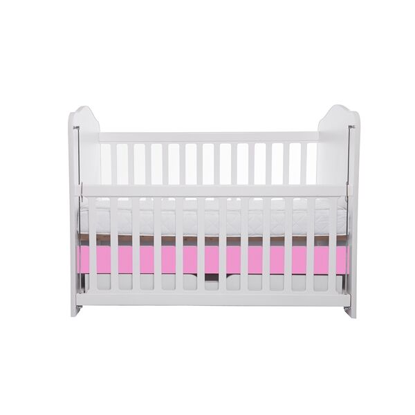 Patut VESSANTI Como culisant cu sertar - Alb cu Roz