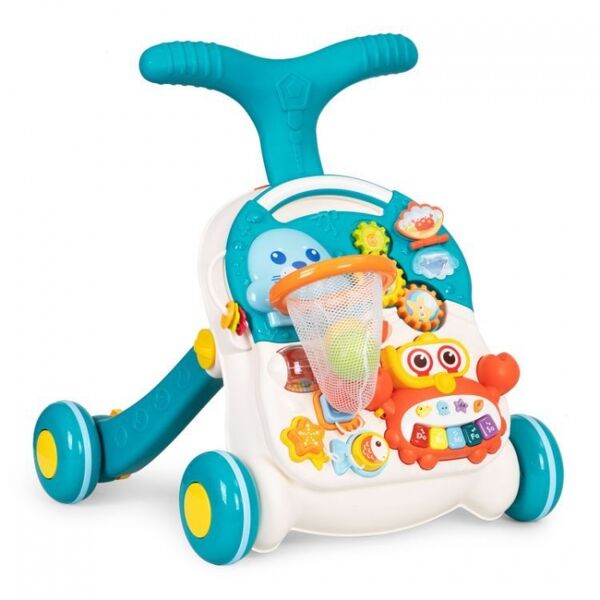 Antemergator educational 2 in 1 Huanger HE0828 - Alb cu albastru
