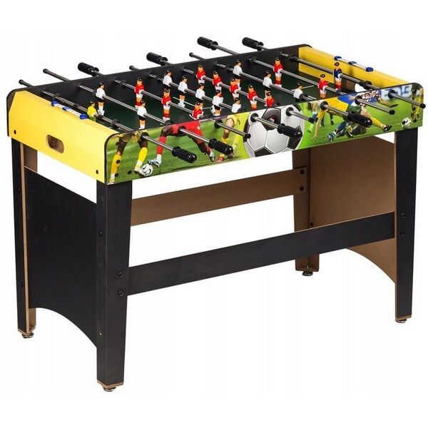 Masa de fotbal din lemn 60 x 120 x 78 cm Ecotoys XXL - Verde