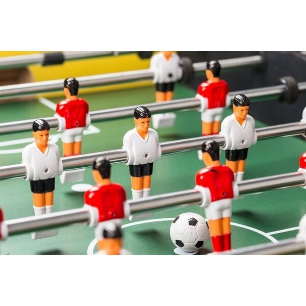 Masa de fotbal din lemn 60 x 120 x 78 cm Ecotoys XXL - Verde