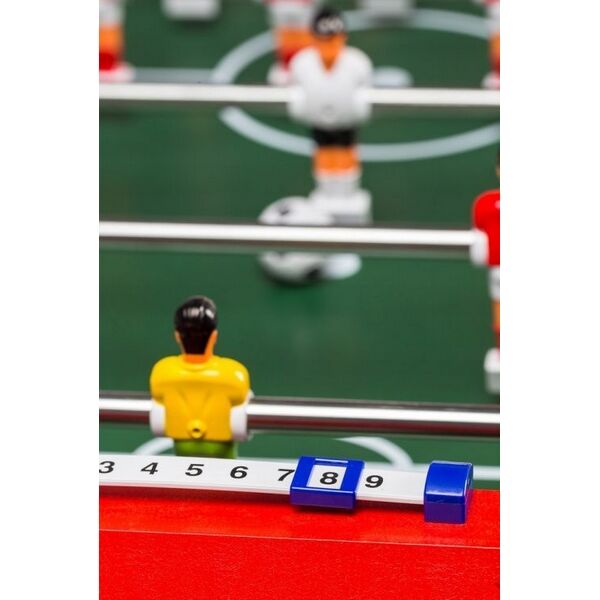 Masa de fotbal din lemn 60 x 120 x 78 cm Ecotoys XXL - Alb