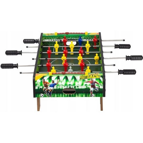 Masa de fotbal din lemn 61 x 30 5 cm x 18 5 cm Ecotoys - Verde
