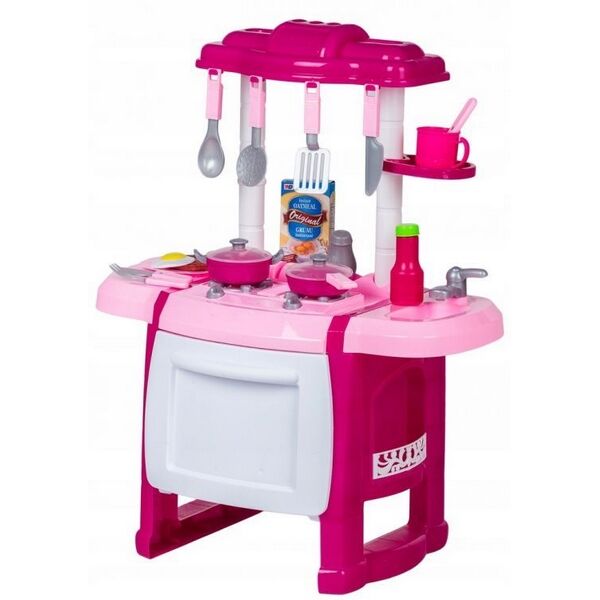 Bucatarie cu sunete pentru copii Ecotoys HC236707