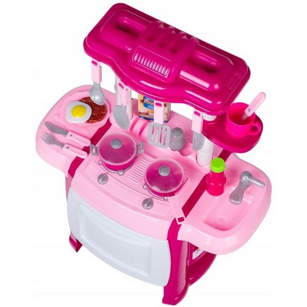 Bucatarie cu sunete pentru copii Ecotoys HC236707