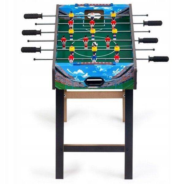Masa De Fotbal Din Lemn Ecotoys 69 x 36 x 62cm - Albastru