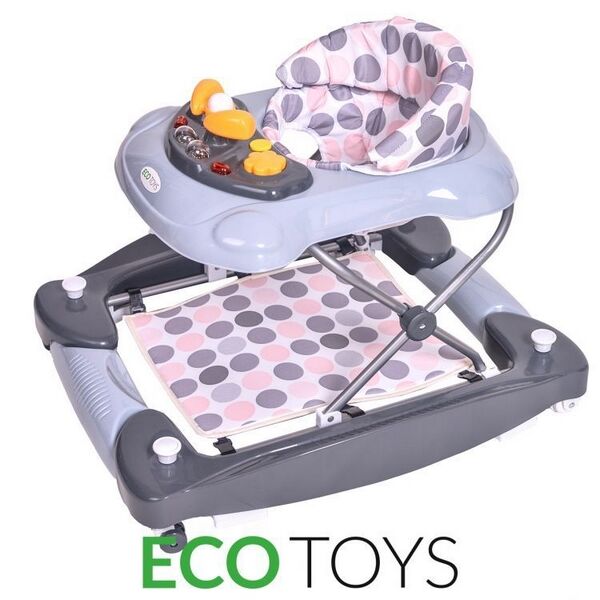 Premergator educational Ecotoys J-888RG multimedia, buline, design pliabil