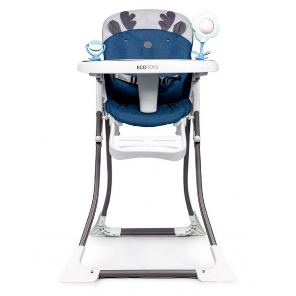 Scaun de masa Ecotoys HC-301-904 - Albastru