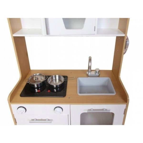 Bucatarie de lemn Ecotoys PLK534