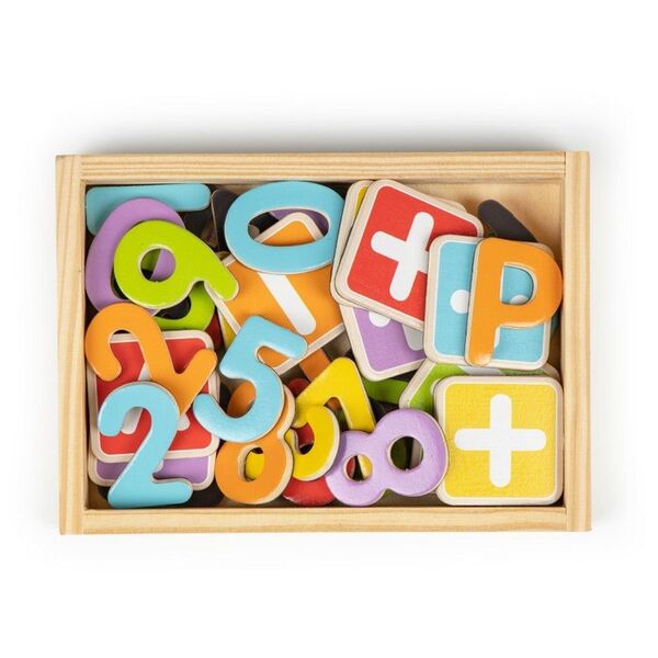 Set cu cifre si litere magnetice Ecotoys ESC-01834