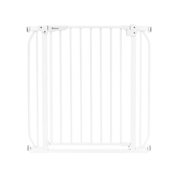 Lionelo - Poarta de siguranta prin presiune Truus Slim, 105 cm, Conform cu standardul europeane de securitate EN1930, Alb