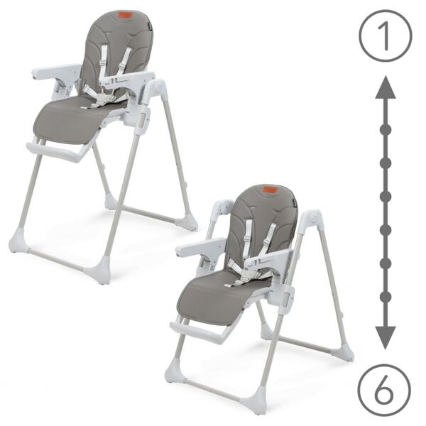 Scaun de masa multifunctional Kidwell BENO - Gray