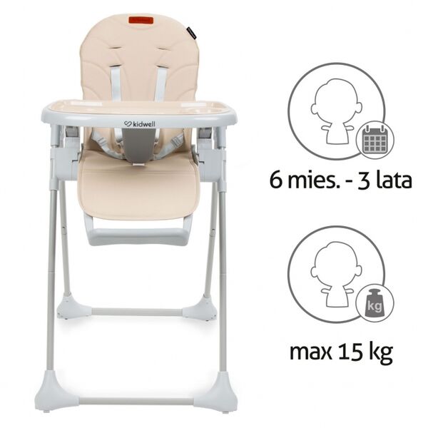 Scaun de masa multifunctional Kidwell BENO - Beige