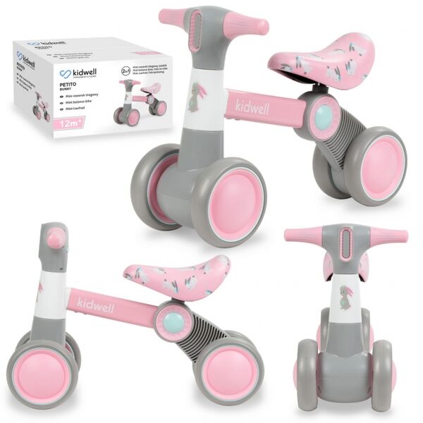 Bicicleta fara pedale Kidwell PETITO Bunny