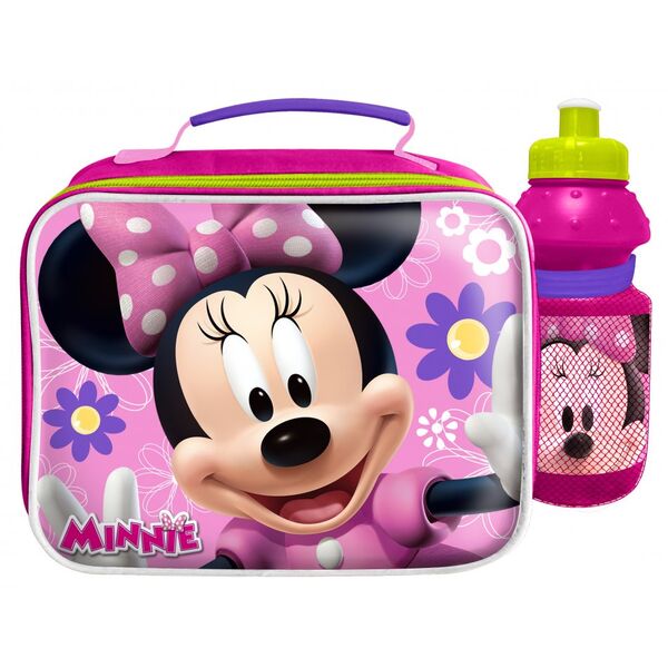 Gentuta izoterma Minnie pentru alimente cu sticla de apa