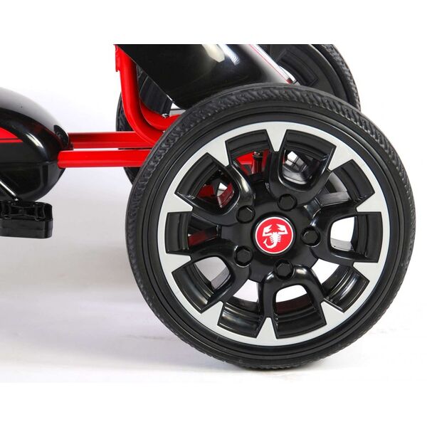 Go kart Abarth negru