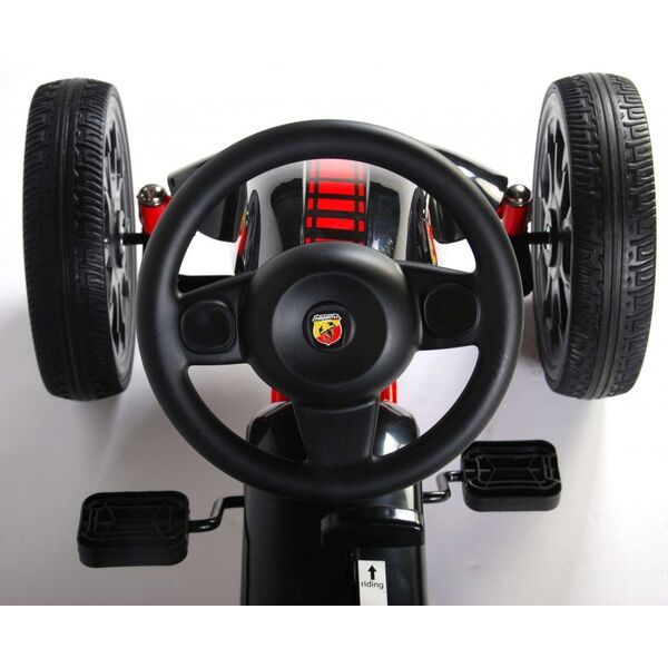 Go kart Abarth negru