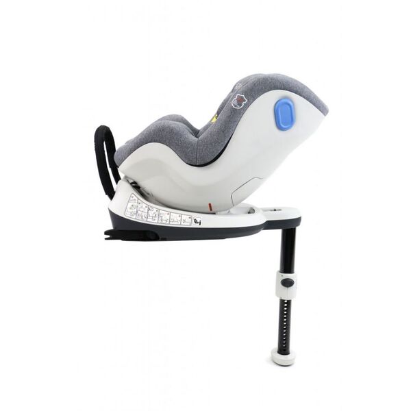 Scaun auto Asalvo Virafix, 0-18 kg, cu picior si rotire 360 grade