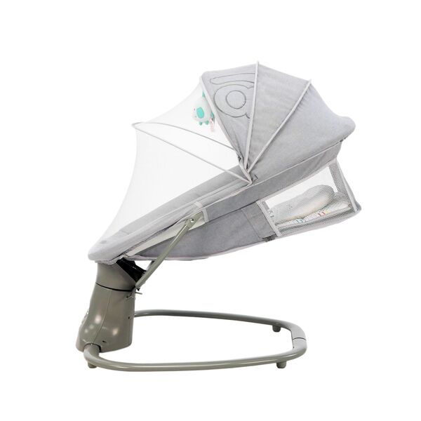 Balansoar electric Khalo pentru copii culoare gri