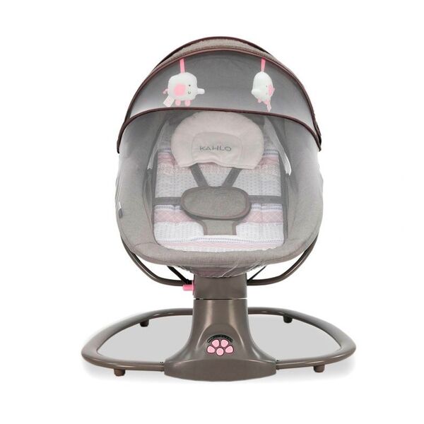 Balansoar electric Khalo pentru copii culoare maro