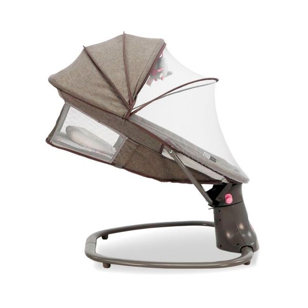 Balansoar electric Khalo pentru copii culoare maro