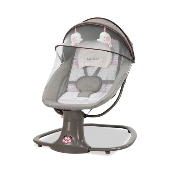 Balansoar electric Khalo pentru copii culoare maro