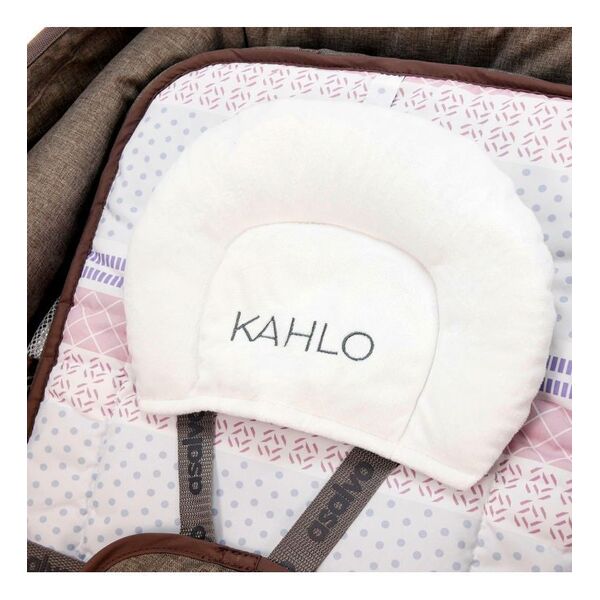 Balansoar electric Khalo pentru copii culoare maro