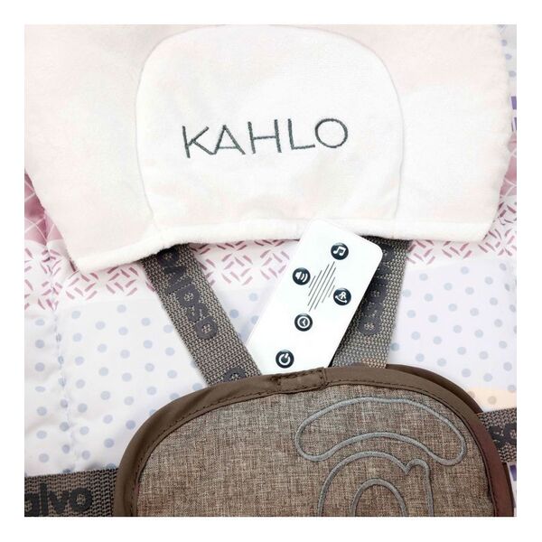 Balansoar electric Khalo pentru copii culoare maro