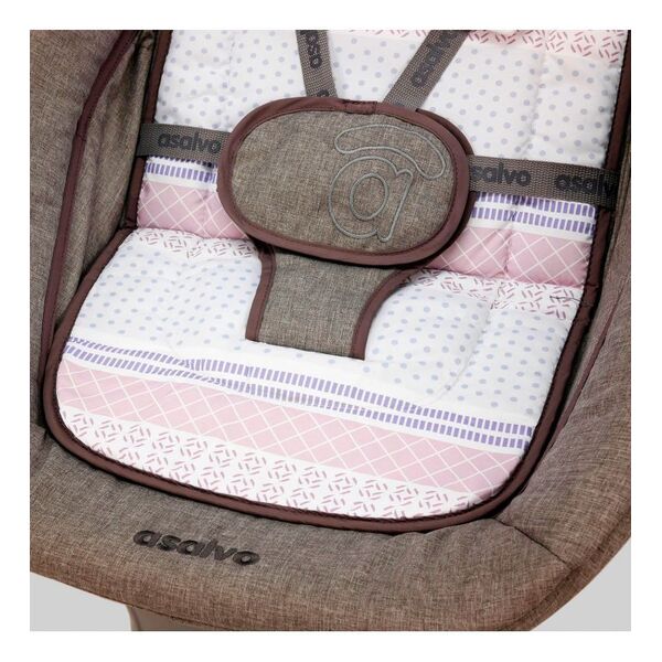 Balansoar electric Khalo pentru copii culoare maro