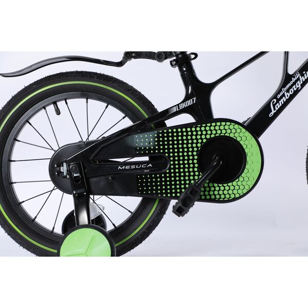 Bicicleta Lamborghini 14 inch, cadru magneziu, neagra