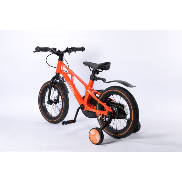 Bicicleta Lamborghini 14 inch, cadru magneziu, portocalie