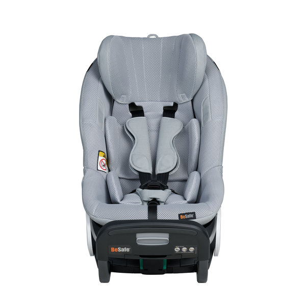 Scaun auto BeSafe Stretch  (6 luni-7 ani) – Peak Mesh, Culoare: Gri deschis