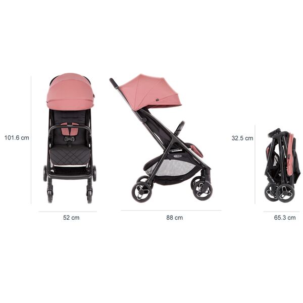 Carucior Graco Myavo Dusty Rose