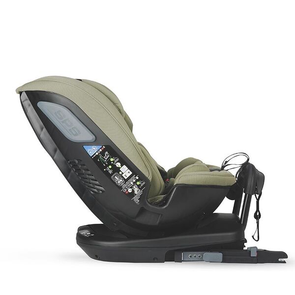 Scaun auto rotativ iSize Coccolle Velsa Moss green, Culoare: Khaki