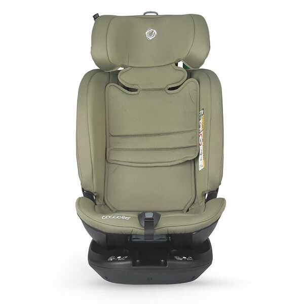 Scaun auto rotativ iSize Coccolle Velsa Moss green, Culoare: Khaki
