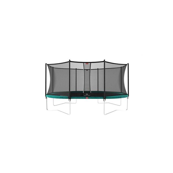 Trambulina Berg Grand Favorit Regular 520x345 Verde cu Plasa Comfort