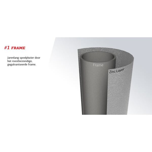 Trambulina Berg Grand Favorit Regular 520x345 Verde cu Plasa Comfort