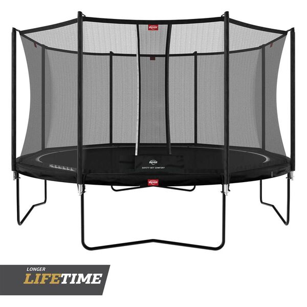 Trambulina Berg Elite Regular GRI Level cu plasa Deluxe 430
