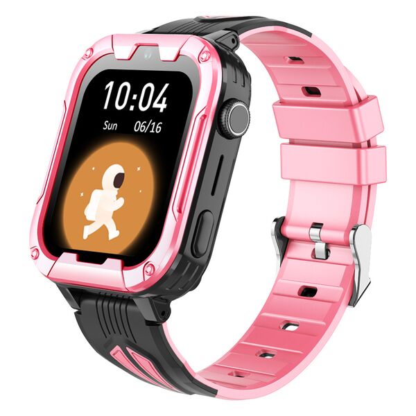 Ceas Smartwatch Pentru Copii, Wonlex KT32, Roz, Culoare: Roz