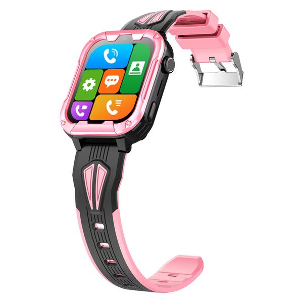 Ceas Smartwatch Pentru Copii, Wonlex KT32, Roz, Culoare: Roz