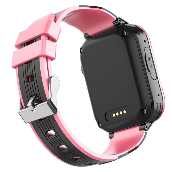 Ceas Smartwatch Pentru Copii, Wonlex KT32, Roz, Culoare: Roz