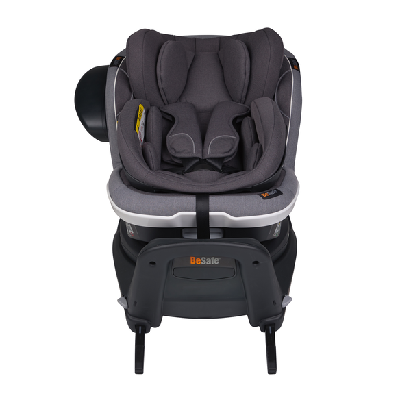 Scaun auto rotativ BeSafe iZi Twist B i-Size (0-4 ani) - Metallic Mélange, Culoare: Gri
