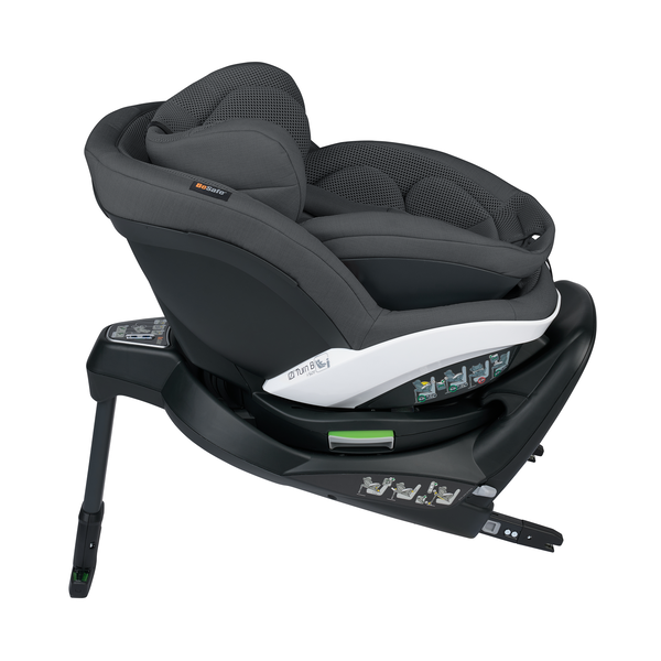 Scaun auto rotativ iZi Turn B i-Size (40-105 cm) - Anthracite Mesh, Culoare: Gri inchis
