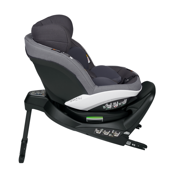 Scaun auto BeSafe iZi Turn M i-Size - Metallic Mélange, Culoare: Gri