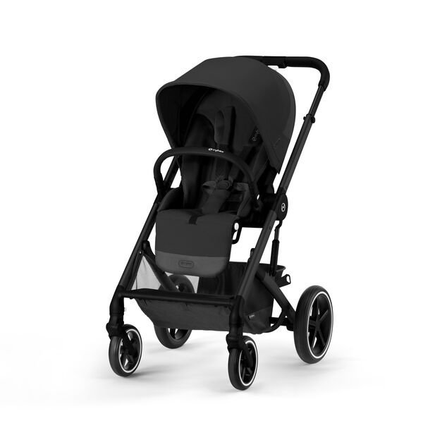 Carucior Cybex, Balios S Lux 3 in 1 BLK, Moon Black, Culoare: Negru