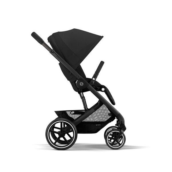 Carucior Cybex, Balios S Lux 3 in 1 BLK, Moon Black, Culoare: Negru