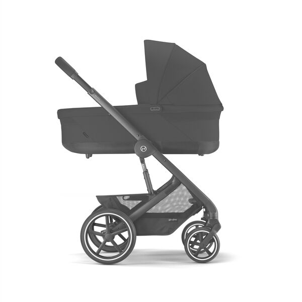 Carucior Cybex, Balios S Lux 3 in 1 BLK, Moon Black, Culoare: Negru