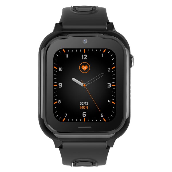 Ceas Smartwatch Pentru Copii, Wonlex KT28, Negru, Culoare: Negru