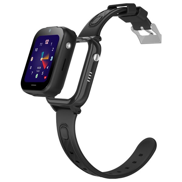 Ceas Smartwatch Pentru Copii, Wonlex KT28, Negru, Culoare: Negru